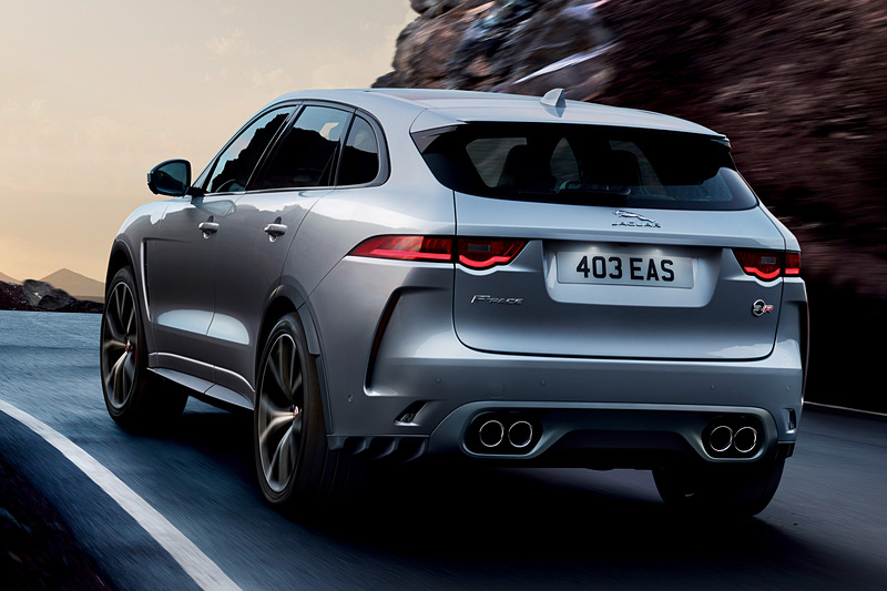 F-PACE SVRの走行イメージ