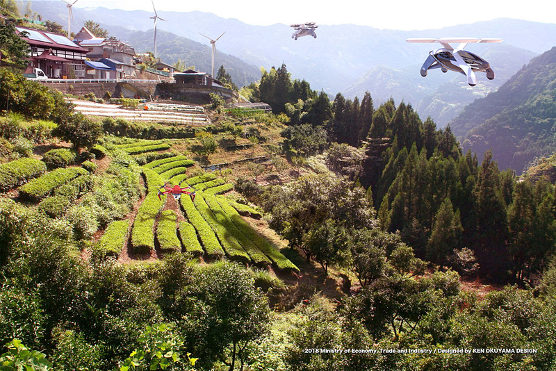 「地方での人の移動」のイメージ