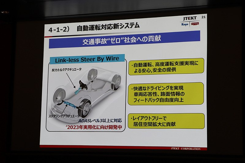 自動運転対応新システム