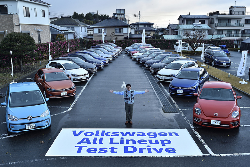 12月に行なわれたフォルクスワーゲンオールラインアップ試乗会。本稿では交通コメンテーターの西村直人氏による「ゴルフ トゥーラン TDI」のレポートを紹介