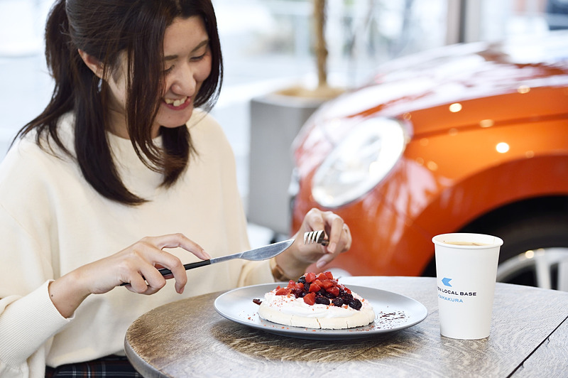 地元の人に認めてもらえたことがこのお店にとってとても大きかったことという。取材日も地元の方が大勢来店していた