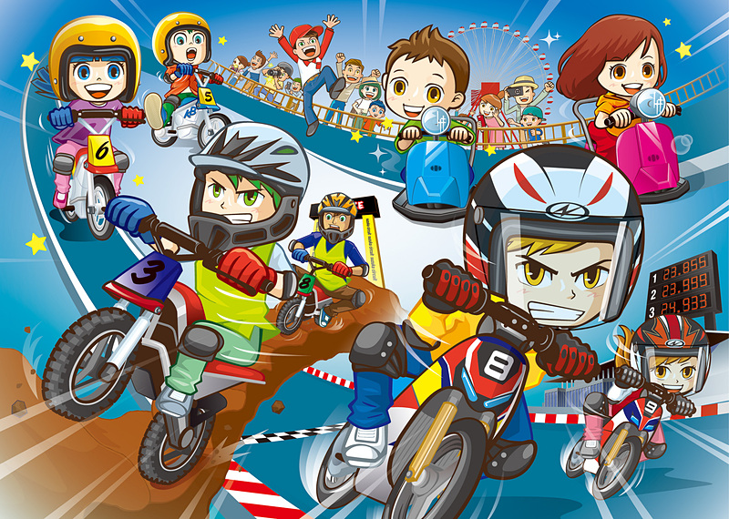 2019年3月2日～5月31日の期間、コチラファミリーと一緒に楽しめるイベント「チャレンジTHEバイクフェスタ」を開催