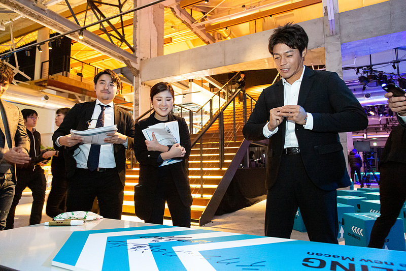 登壇者は朝から最終確認の打ち合わせなどを行ない、いざ本番へ