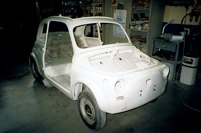 イタリアにあったころの和泉さんの旧500