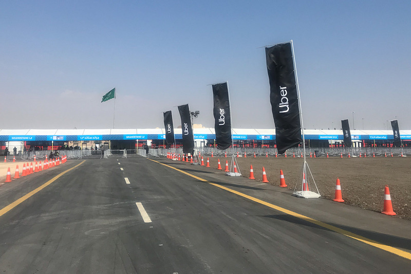 シーズン初戦の会場となったリヤド近郊の様子