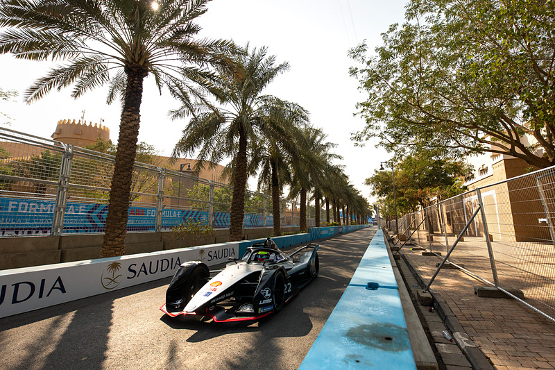 レース前日の午後に行なわれたチェック走行の様子