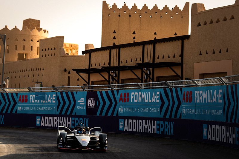 レース前日の午後に行なわれたチェック走行の様子