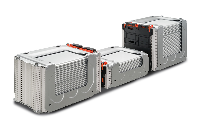 新型モジュールを採用したリーフ e＋のバッテリー