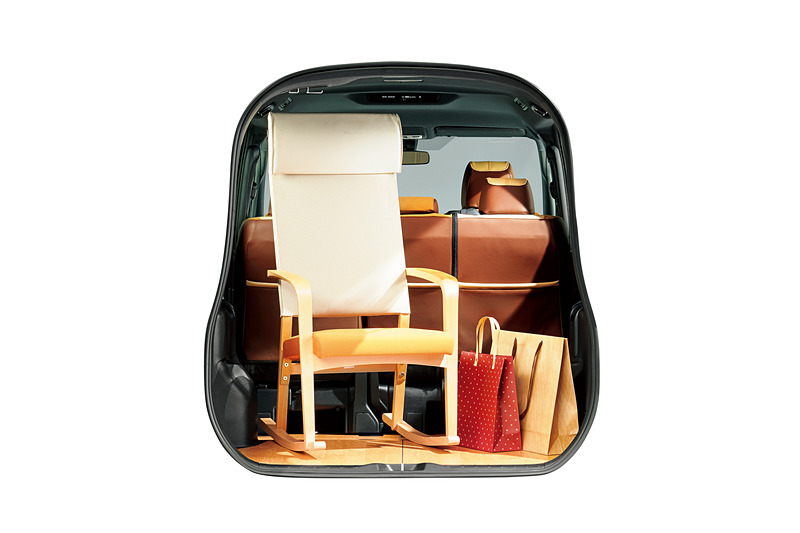 ラゲッジルームの活用イメージ