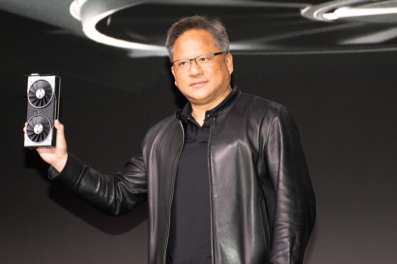 NVIDIA 創業者 兼 CEO Jen-Hsun Huang（ジェンスン・フアン）氏。写真は1月6日に行なわれた基調講演のもの