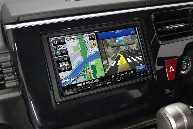 ストラーダ「CN-E310D」の装着イメージ