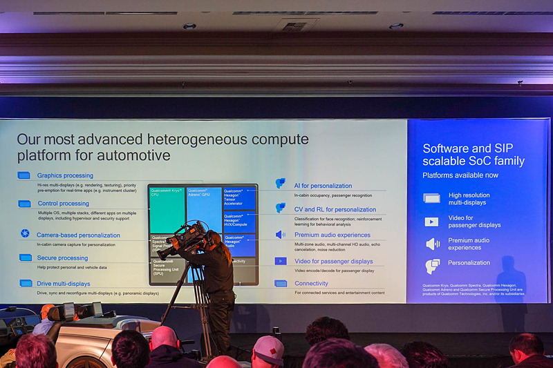 第3世代Snapdragon Automotive Cockpit PlatformのSoC