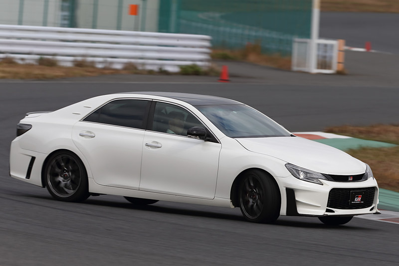 初代マークX“GRMN”にも試乗した