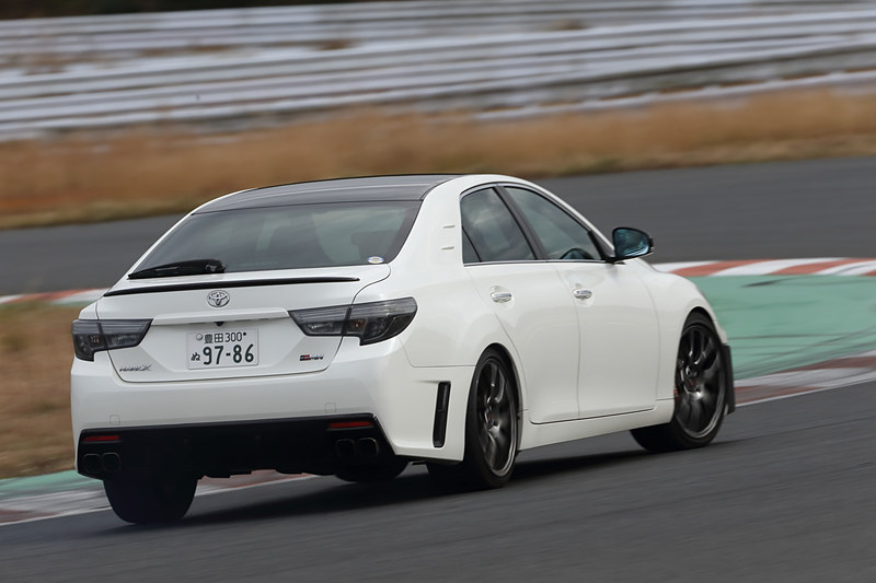 初代マークX“GRMN”にも試乗した