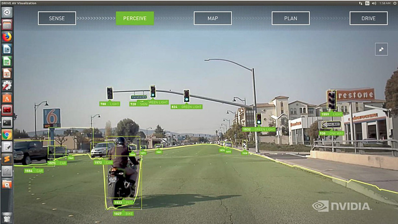 自動運転開発用ソフトウェア「DRIVE ソフトウェア 8.0」