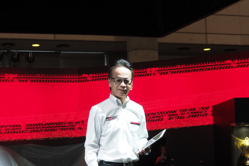 GAZOO Racing Company プレジデント 友山茂樹氏