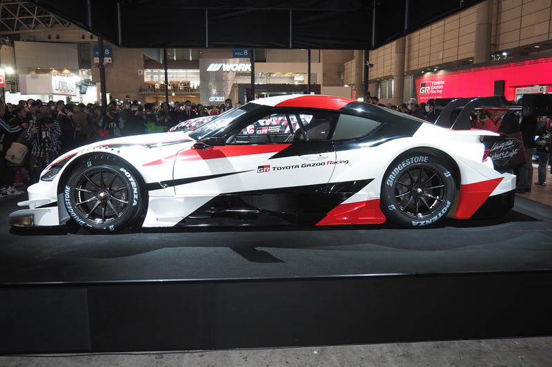 アンベールされたGRスープラ スーパーGTコンセプト