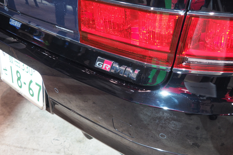 リアのGRMNバッヂ