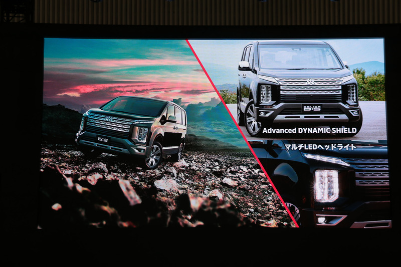 直列4気筒DOHC 2.2リッター直噴ディーゼルターボ「4N14」型エンジンと8速AT、e-AssistやAWD思想に基づく4輪運動制御技術についても大谷氏はアピール。最高出力は107kW（145PS）/3500rpm、最大トルクは380Nm（38.7kgfm）/2000rpmを発生