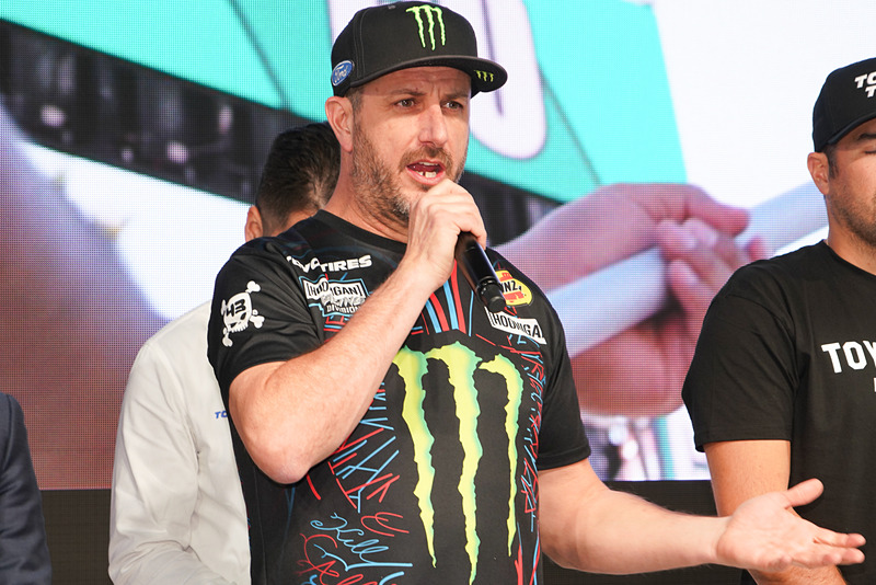 TOYO TIREがサポートする世界的ラリードライバーのケン・ブロック選手