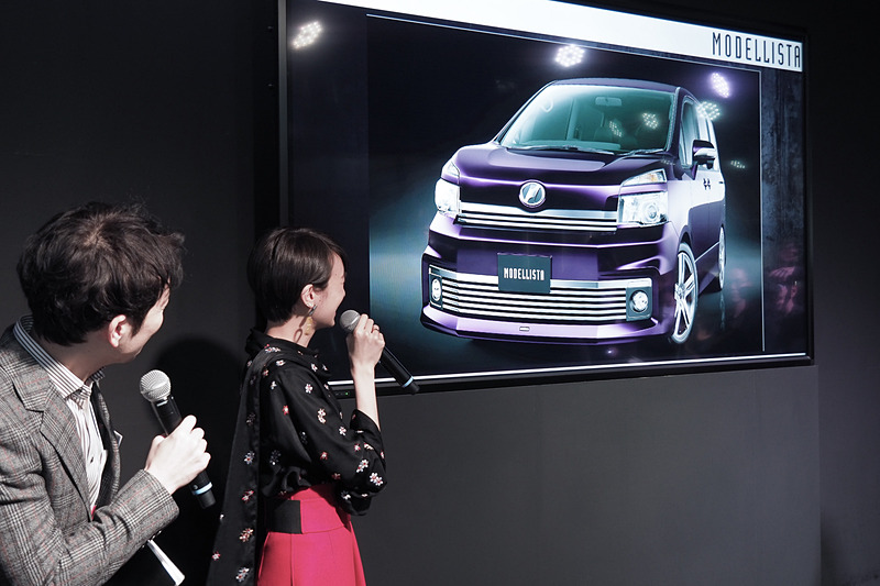 現在は家族のクルマがモデリスタ仕様の「ヴォクシー」