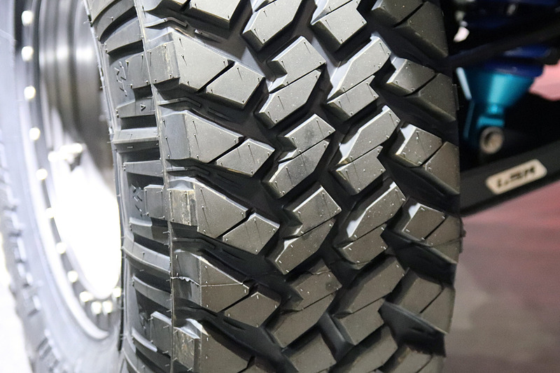 タンドラに装着されている「TRAIL GRAPPLER M/T」のトレッドパターン