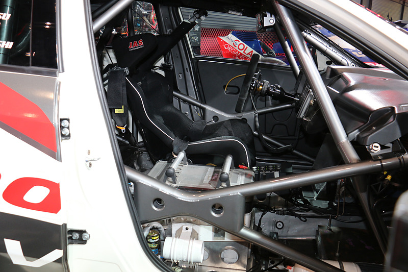 Modulo CIVIC TCRの車内