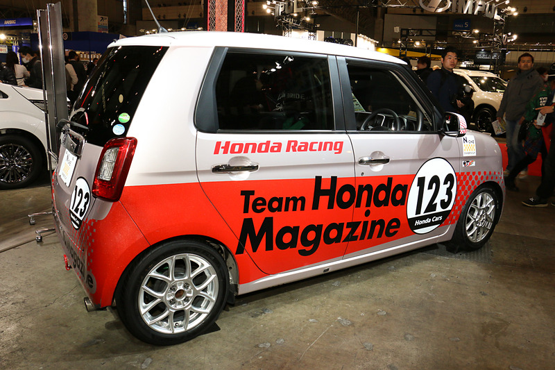 参加型モータースポーツ「N-ONE OWNER'S CUP」に参戦する「Honda Magazine号」