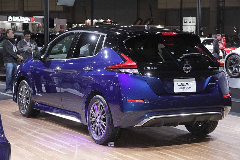 参考出品された「NISSAN LEAF AUTECH Concept」