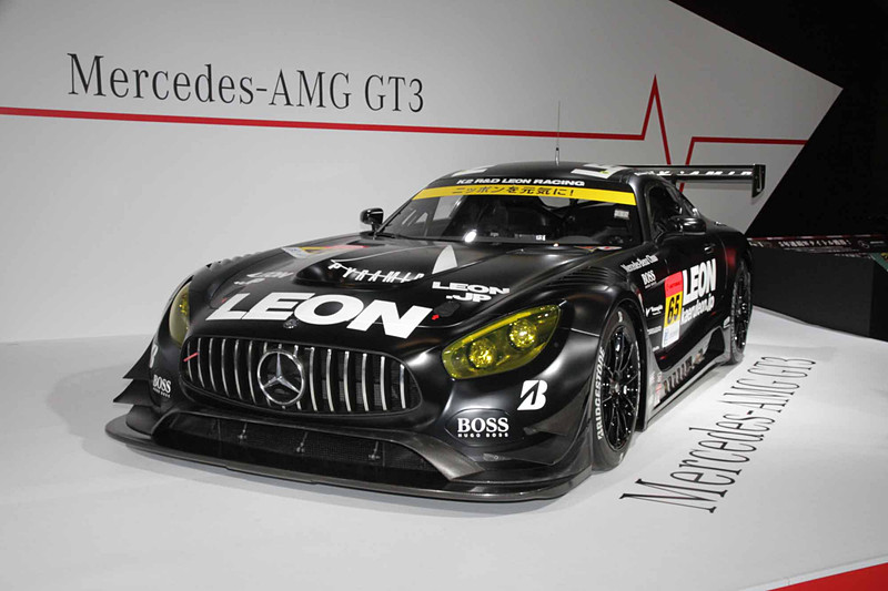 「Mercedes-AMG GT3（K2 R＆D LEON RACING）」特別展示