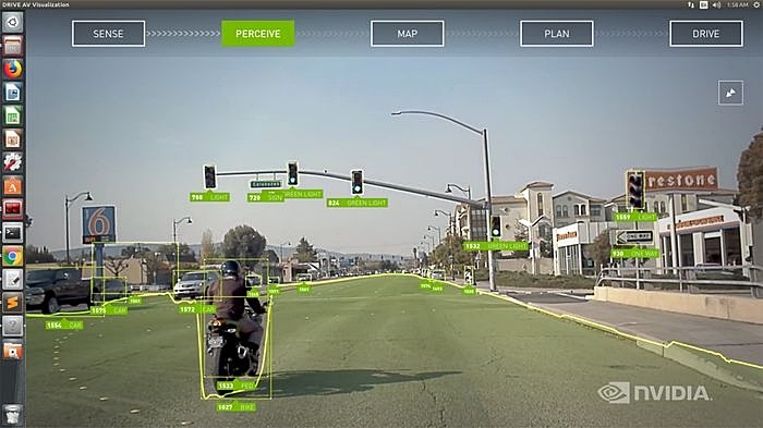 世界初のレベル2＋自動運転システム「NVIDIA DRIVE AutoPilot」の環境認識