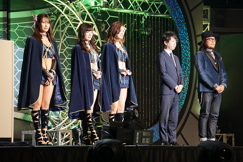 日本レースクイーン大賞2018コスチューム部門を受賞したK-tunes Racingのレースクイーンユニット「KT Honey」