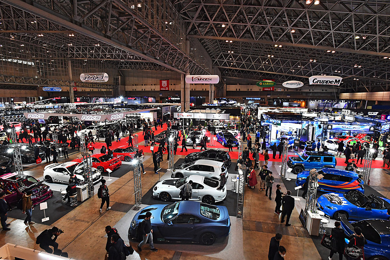 「東京オートサロン 2019」の会場
