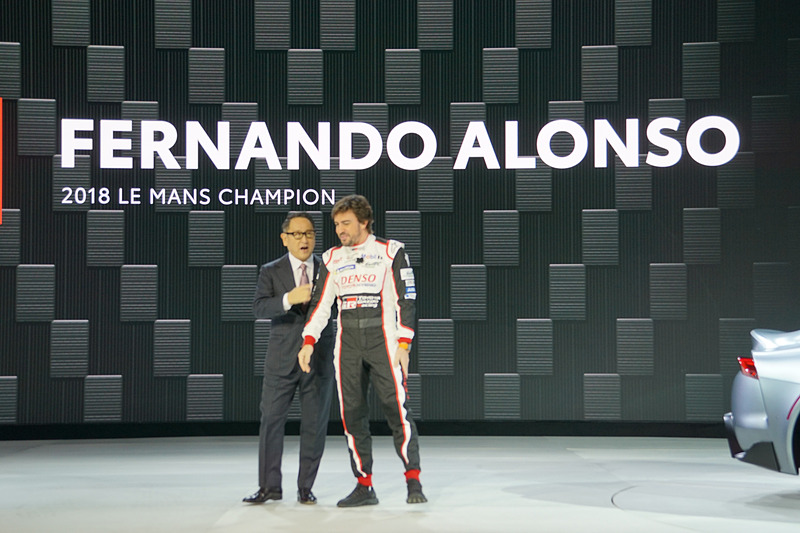 フェルナンド・アロンソ選手がゲストとして登場