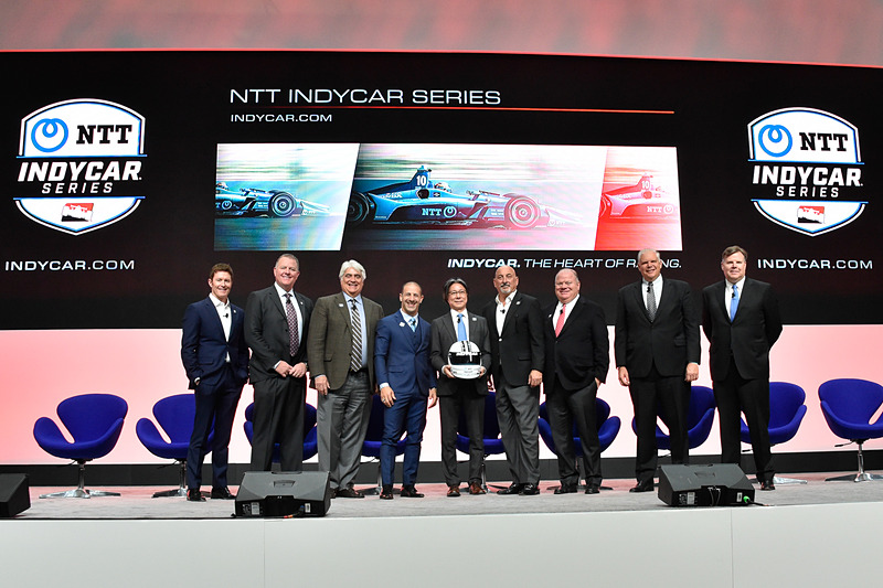 NTT,Inc.が2019年から「インディカー・シリーズ」の冠スポンサーを務める