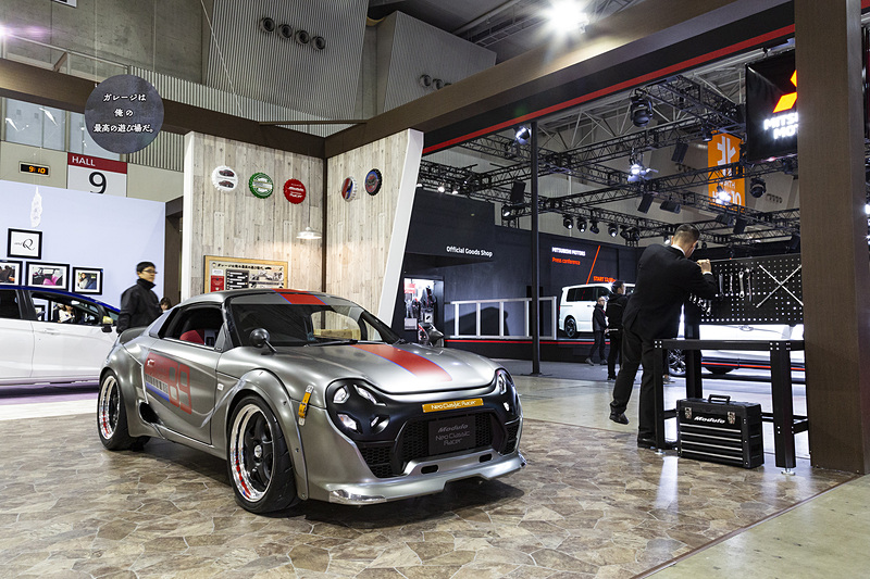 幕張メッセ 北ホール9に展開されたホンダアクセスブース