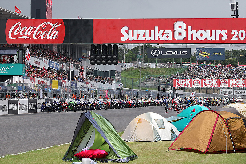 新たに用意されるキャンプ企画「ル・マン式キャンプ」の実施イメージ