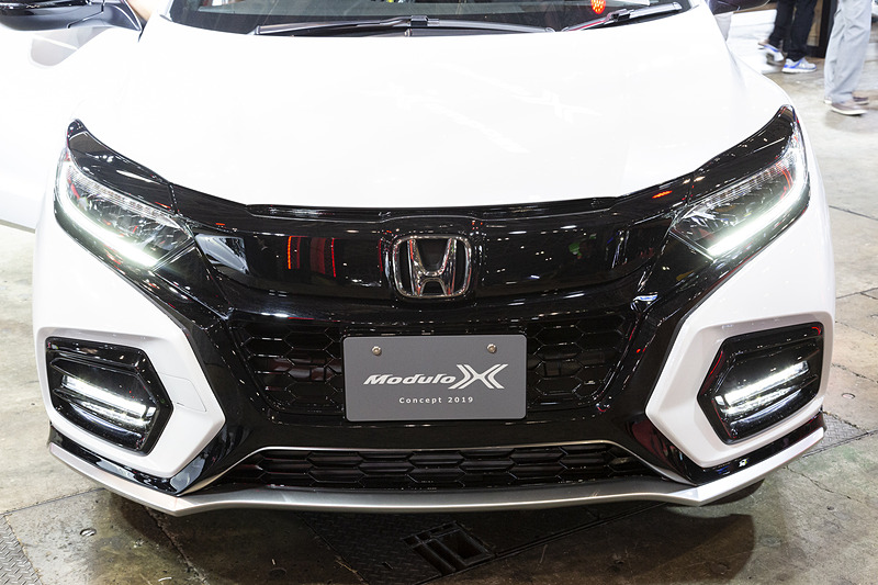 初公開された「ヴェゼル ツーリング Modulo X Concept 2019」
