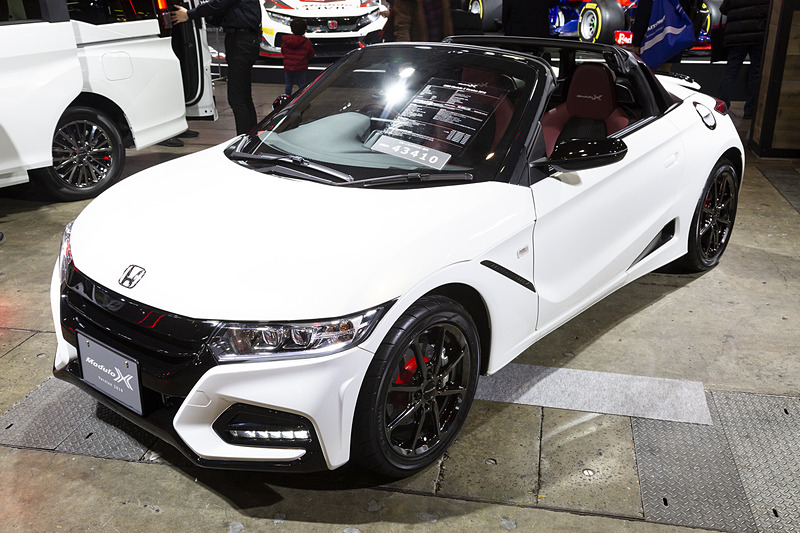 S660 Modulo X Version 2019。マイナーチェンジを見据えた仕様変更だが、スペックやエアロパーツに変更はない