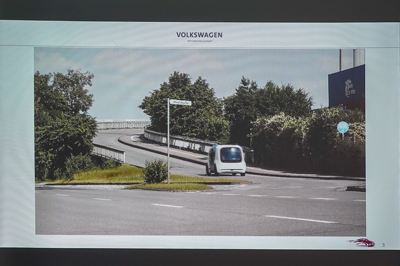 フォルクスワーゲンが開発しているレベル5の自動運転車「セドリック」