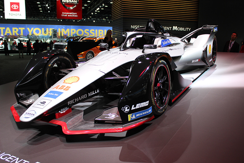 日産のフォーミュラEマシン