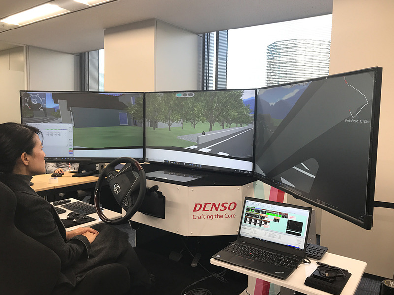 Global R&D Tokyo内で開発している技術など（写真提供：デンソー）