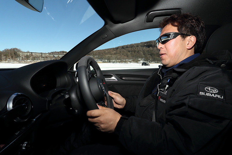 小西氏からは「早め早めの操作を心がける」ということと、“クルマ本来の楽しみ”の味わい方をレクチャーいただいた