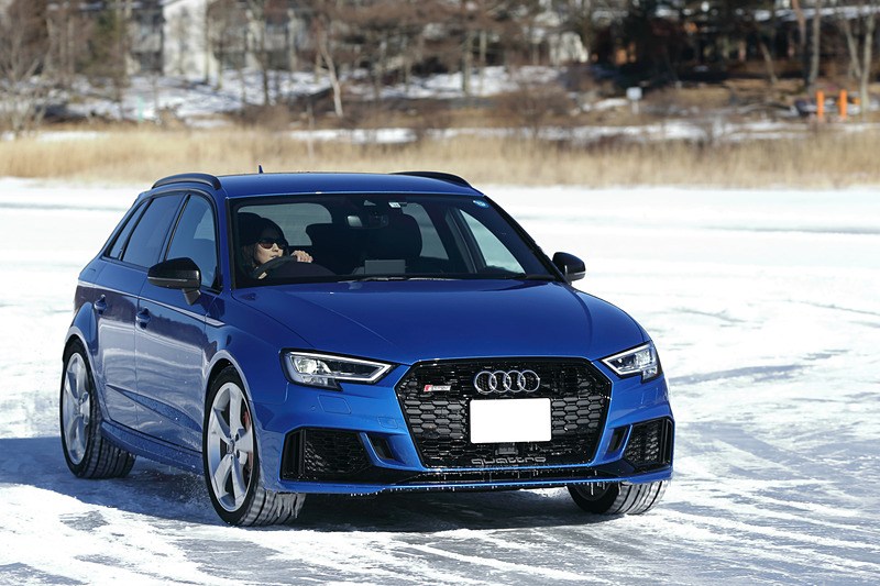 氷上ドライビングレッスン「2019 iceGUARD 6＆PROSPEC Winter Driving Park」が女神湖で開催された