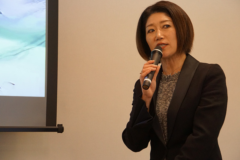 ゲストとして登場したレーシングドライバー・自動車評論家の佐藤久実氏