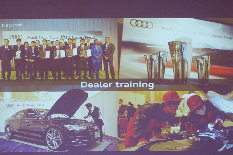 ディーラーのサービスクオリティ、そして先進技術で魅力的なアウディを築いていく