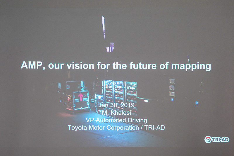 新しい地図作成のビジョンとなるAMP