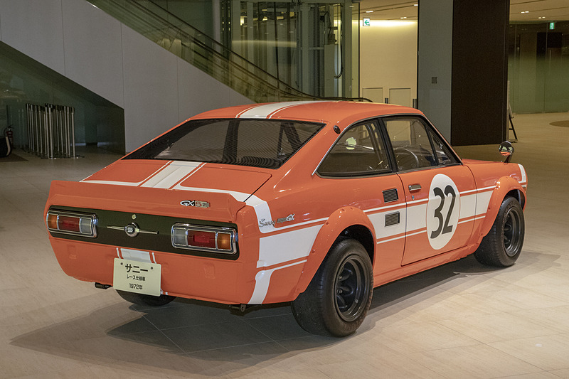 1972年式 B110サニー 1200クーペ GX-5 特殊ツーリングカー仕様車