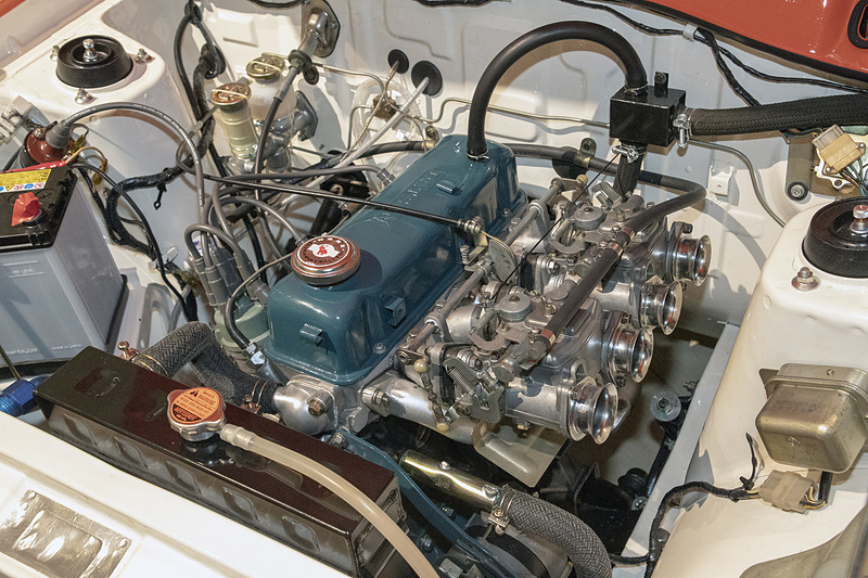 OHV、ターンフローとスポーツとはほど遠いエンジンだが、チューニングに対する素性は非常によく、このエンジンを触って育ったエンジニアは多い。日本のレース界に大きな影響を与えたのがA型エンジンとのこと