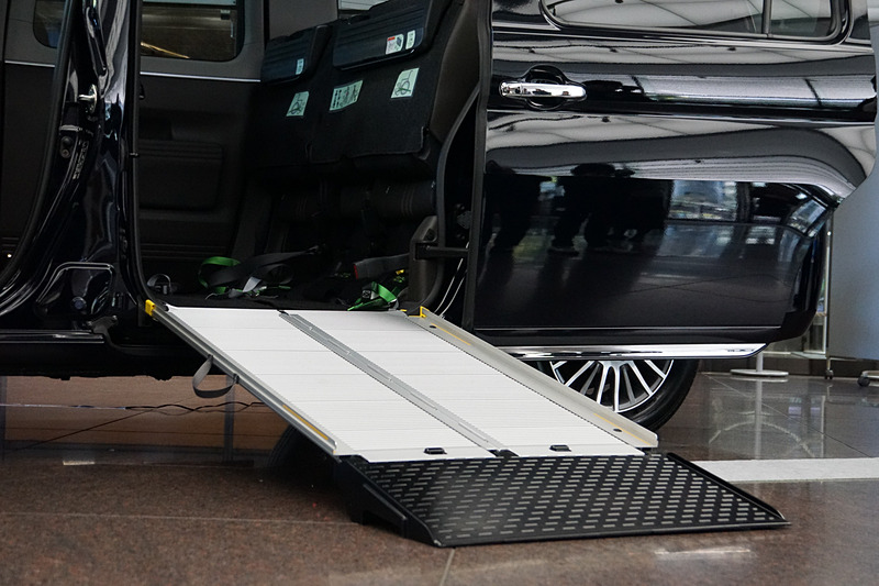 3月発売予定の一部改良車両。スロープの改良でドライバーの作業を簡略化した